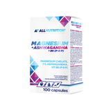 Allnutrition Magnesium + Ashwagandha + B6 (P-5-P), 100 kapułek - miniaturka zdjęcia produktu
