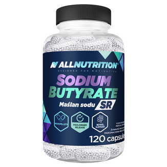 Allnutrition Sodium Butyrate SR, maślan sodu, 120 kapsułek - zdjęcie produktu