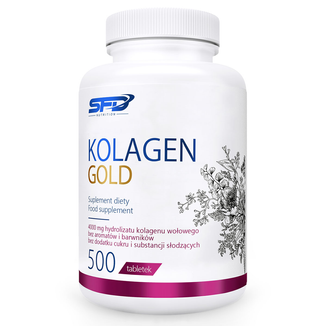 SFD Kolagen Gold, 500 tabletek - zdjęcie produktu