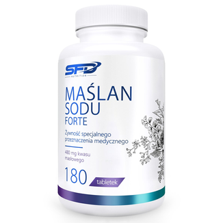 SFD Maślan Sodu Forte, 180 tabletek USZKODZONE OPAKOWANIE - zdjęcie produktu