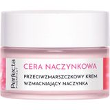 Perfecta Cera Naczynkowa, przeciwzmarszczkowy krem wzmacniający naczynka, 50 ml USZKODZONE OPAKOWANIE - miniaturka zdjęcia produktu