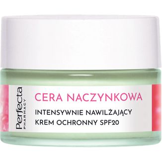 Perfecta Cera Naczynkowa, intensywnie nawilżający krem ochronny, SPF 20, 50 ml USZKODZONE OPAKOWANIE Perfecta Cera Naczynkowa, intensywnie nawilżający krem ochronny, SPF 20, 50 ml USZKODZONE OPAKOWANIE - zdjęcie produktu