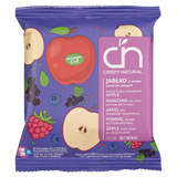 Crispy Natural Jabłka ze Smakiem, suszone plastry jabłek z witaminami, smak owoców leśnych, 18 g - miniaturka zdjęcia produktu