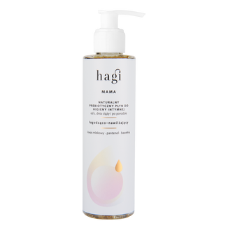 Hagi Mama, naturalny prebiotyczny płyn do higieny intymnej, łagodząco-nawilżający, 200 ml - zdjęcie produktu