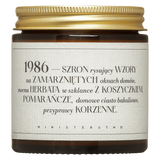 Ministerstwo Dobrego Mydła, świeca zapachowa 1986, 120 ml - miniaturka zdjęcia produktu