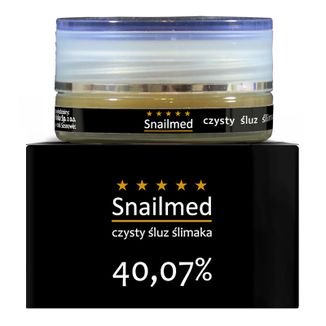 Snailmed Czysty Śluz Ślimaka 40,07% Czarna Perła, krem do twarzy na dzień i noc, 15 ml - zdjęcie produktu