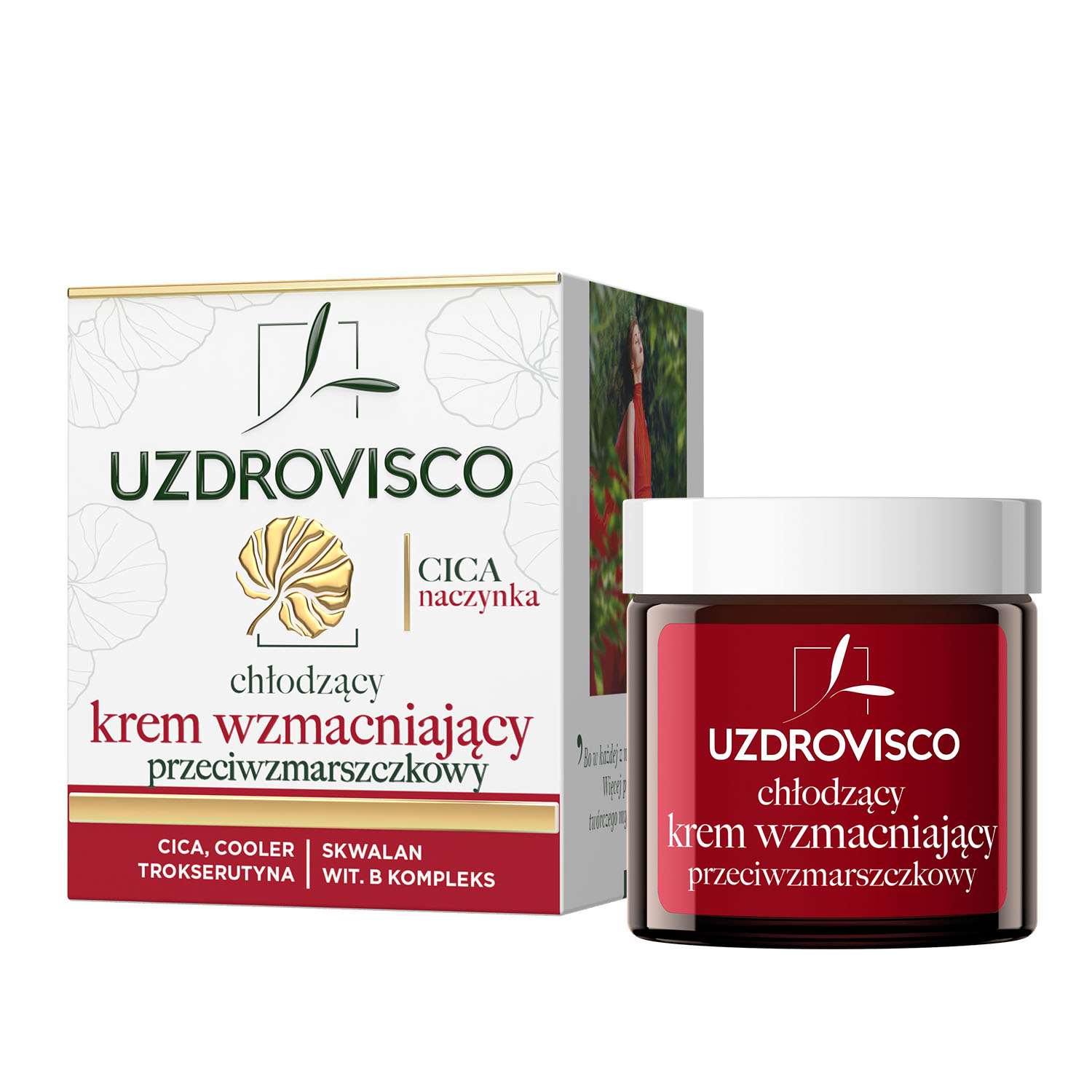 Uzdrovisco Uzdrovisco CICA Couperose, Anti-Falten-Creme stärkend-beruhigend für den Tag und für die Nacht, Haut mit Couperose, 50 ml — Inhaltsstoffe und Bewertung