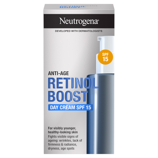 Neutrogena Retinol Boost, krem do twarzy na dzień, SPF 15, 50 ml - zdjęcie produktu