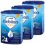 Zestaw Bebilon Advance Pronutra 2, mleko następne, powyżej 6 miesiąca, 3 x 800 g - miniaturka  zdjęcia produktu