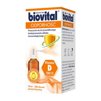 Biovital Odporność, aerozol doustny, 10 ml KRÓTKA DATA - zdjęcie produktu