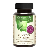 Avet Herbs Ginkgo Intense, 60 kapsułek - miniaturka zdjęcia produktu