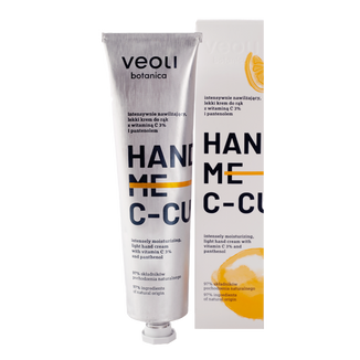 Veoli Botanica Hand Me C-Cure, intensywnie nawilżający krem do rąk z witaminą C 3% i pantenolem, 75 ml - zdjęcie produktu