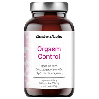 Desire Labs Orgasm Control, 90 kapsułek - zdjęcie produktu