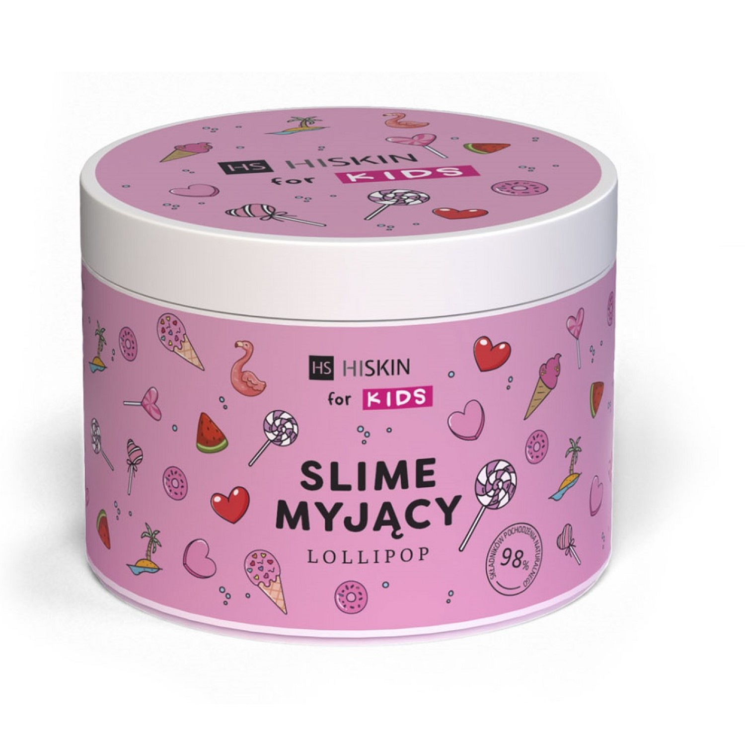 Nieznana HiSkin For Kids Slime myjący, galaretka do mycia ciała dla dzieci, Lollipop, 150 ml — Inhaltsstoffe und Bewertung