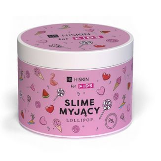 HiSkin For Kids Slime myjący, galaretka do mycia ciała dla dzieci, Lollipop, 150 ml - zdjęcie produktu