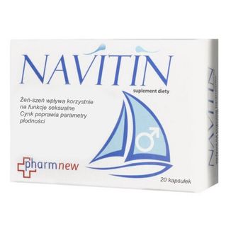 Pharmnev Navitin, 20 kapsułek KRÓTKA DATA - zdjęcie produktu