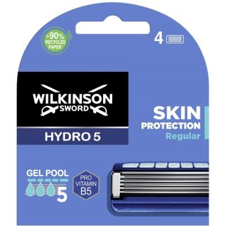 Wilkinson Sword Hydro 5, wkłady wymienne, Skin Protection Regular, 4 sztuki - zdjęcie produktu