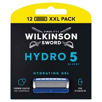 Wilkinson Sword Hydro 5, wkłady wymienne, Skin Protection Regular, 12 sztuk USZKODZONE OPAKOWANIE - zdjęcie produktu