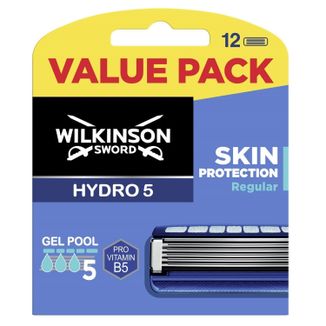 Wilkinson Sword Hydro 5, wkłady wymienne, Skin Protection Regular, 12 sztuk - zdjęcie produktu