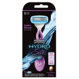 Wilkinson Sword Hydro Silk, maszynka do golenia z wymiennymi ostrzami dla kobiet, 1 sztuka - miniaturka zdjęcia produktu