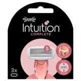 Wilkinson Sword Intuition Complete, wkłady do maszynki, 3 sztuki - miniaturka zdjęcia produktu