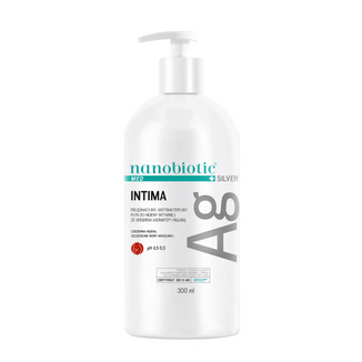 Nanobiotic Med Silver Intima, płyn do higieny intymnej, 500 ml - zdjęcie produktu