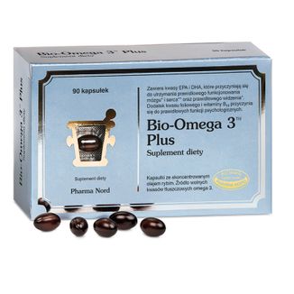 Bio-Omega 3 Plus, 90 kapsułek - zdjęcie produktu