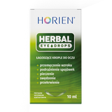 Horien Herbal Eye Drops, łagodzące krople do oczu, 10 ml KRÓTKA DATA - miniaturka zdjęcia produktu