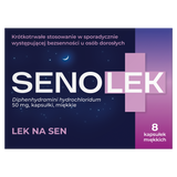 Senolek 50 mg, 8 kapsułek - miniaturka zdjęcia produktu