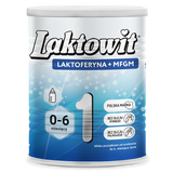 Laktowit 1, mleko początkowe, od urodzenia, 400 g USZKODZONE OPAKOWANIE - miniaturka zdjęcia produktu