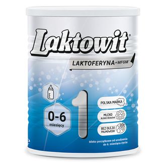 Laktowit 1, mleko początkowe, od urodzenia, 400 g - zdjęcie produktu