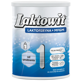 Laktowit 1, mleko początkowe, od urodzenia, 400 g - zdjęcie produktu