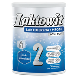 Laktowit 2, mleko następne, po 6 miesiącu, 400 g USZKODZONE OPAKOWANIE - miniaturka zdjęcia produktu