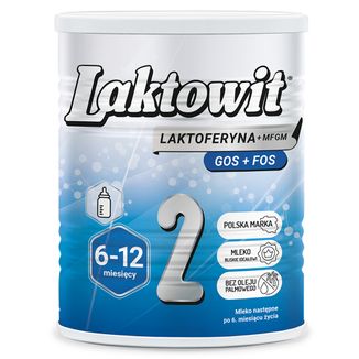 Laktowit 2, mleko następne, po 6 miesiącu, 400 g USZKODZONE OPAKOWANIE - zdjęcie produktu
