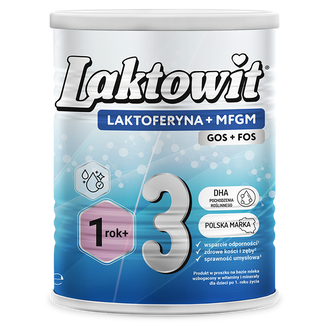 Laktowit 3, mleko modyfikowane, po 1 roku, 400 g - zdjęcie produktu
