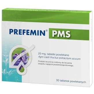 Prefemin PMS 20 mg, 30 tabletek powlekanych - zdjęcie produktu