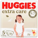 Huggies Extra Care, pieluchy, Disney, rozmiar 5, 11-25 kg, Mega, 50 sztuk - miniaturka zdjęcia produktu