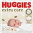 Huggies Extra Care, pieluchy, Disney, rozmiar 1, 2-5 kg, 26 sztuk - miniaturka  zdjęcia produktu