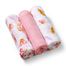 BabyOno Natural Bamboo, naturalne pieluszki bambusowe, 70 x 70 cm, kolorowe, 3 sztuki USZKODZONE OPAKOWANIE - miniaturka  zdjęcia produktu