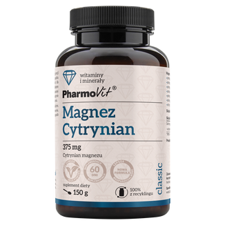 PharmoVit Magnez Cytrynian, proszek, 150 g - zdjęcie produktu