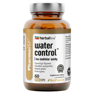 PharmoVit HerbalLine Water Control Na Nadmiar Wody, 60 kapsułek - zdjęcie produktu