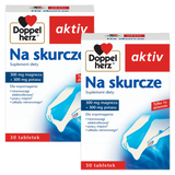 Zestaw Doppelherz aktiv Na skurcze, 2 x 30 tabletek - miniaturka zdjęcia produktu