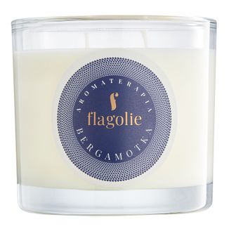 Flagolie, świeca sojowa do aromaterapii, bergamotka, 170 g - zdjęcie produktu