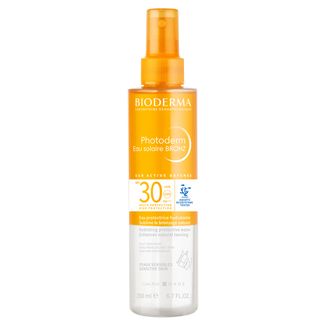 Bioderma Photoderm Eau Solaire Bronz, nawilżająca dwufazowa woda ochronna, SPF 30, 200 ml USZKODZONE OPAKOWANIE - zdjęcie produktu
