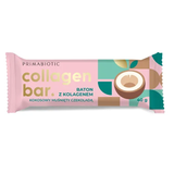 Primabiotic Collagen Bar Baton z kolagenem, kokosowy muśnięty czekoladą, 40 g - miniaturka zdjęcia produktu