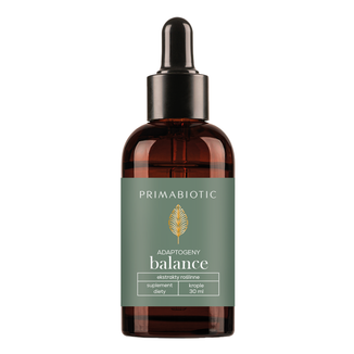 Primabiotic Adaptogeny Balance, krople, 30 ml KRÓTKA DATA - zdjęcie produktu