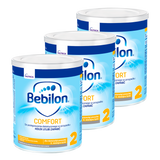 Zestaw Bebilon Comfort 2, dla niemowląt w przypadku kolek i zaparć, powyżej 6 miesiąca, 3 x 400 g - miniaturka zdjęcia produktu