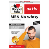 Doppelherz aktiv Men Na Włosy, 30 kapusłek - miniaturka zdjęcia produktu