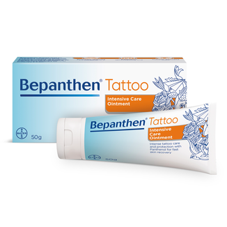 Bepanthen Tattoo, maść do pielęgnacji tatuażu, 50 g - zdjęcie produktu