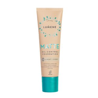 Lumene Matte, podkład matujący, nr 0, Light Ivory, 30 ml - zdjęcie produktu